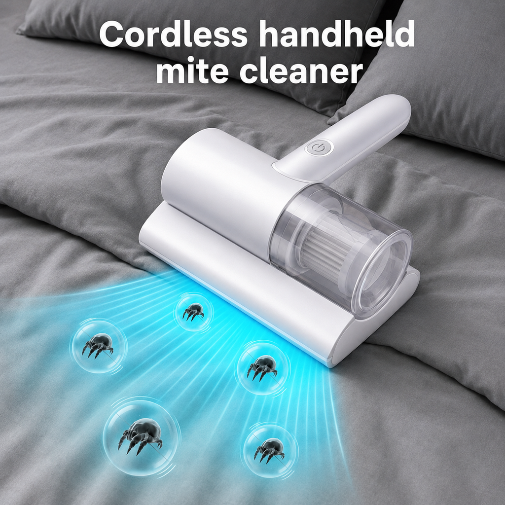 Wireless UV Bed Vacuum Cleaner for Mattress, Sofa & Upholstery