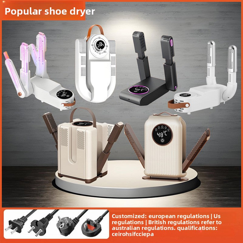 Electric Shoe Dryer with Fast Drying & Odor Reduction