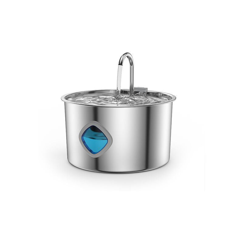 3.2L Stainless Steel Automatic Pet Water Fountain for Cats & Dogs