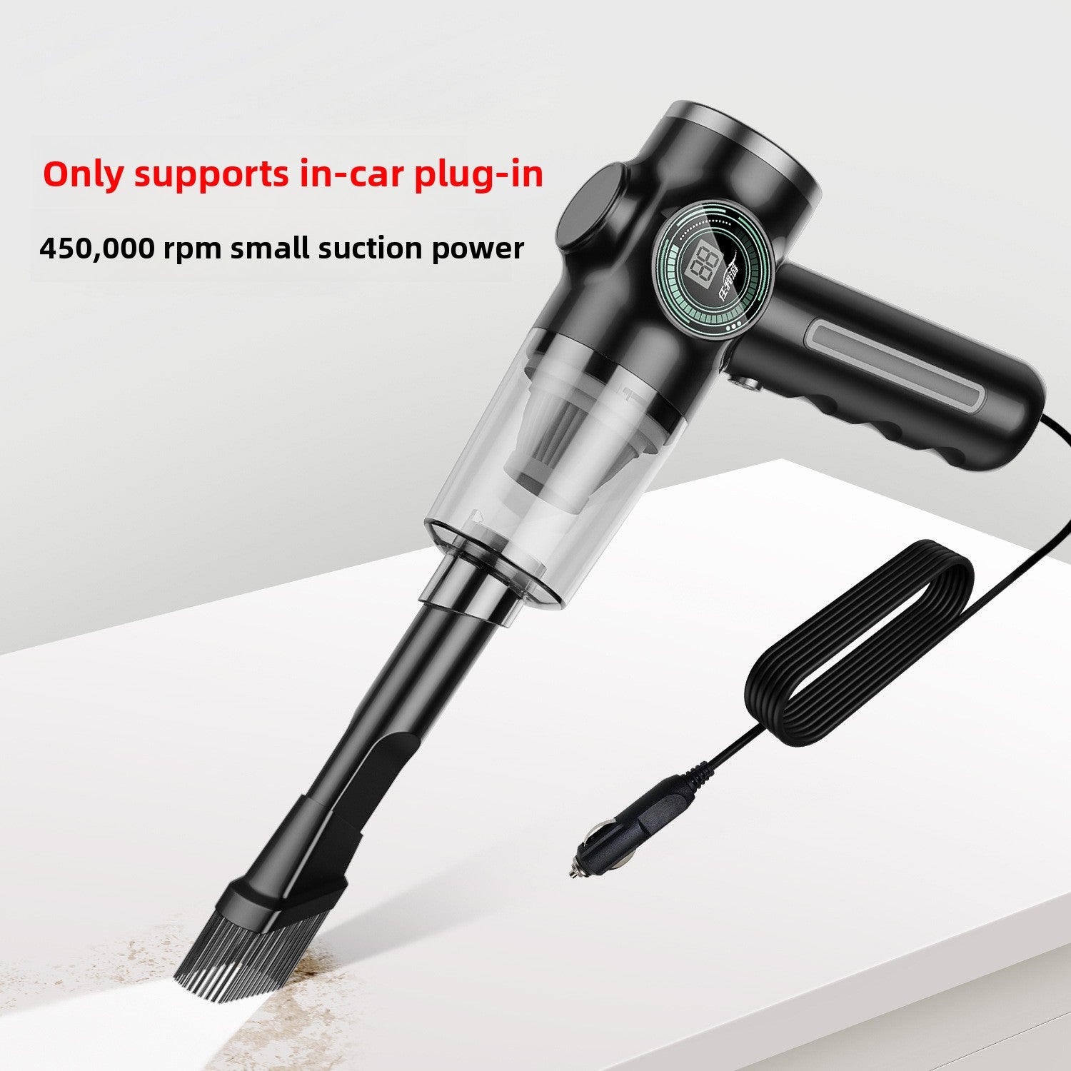 Portable Cordless Car Vacuum Cleaner - High Suction Handheld Vacuum