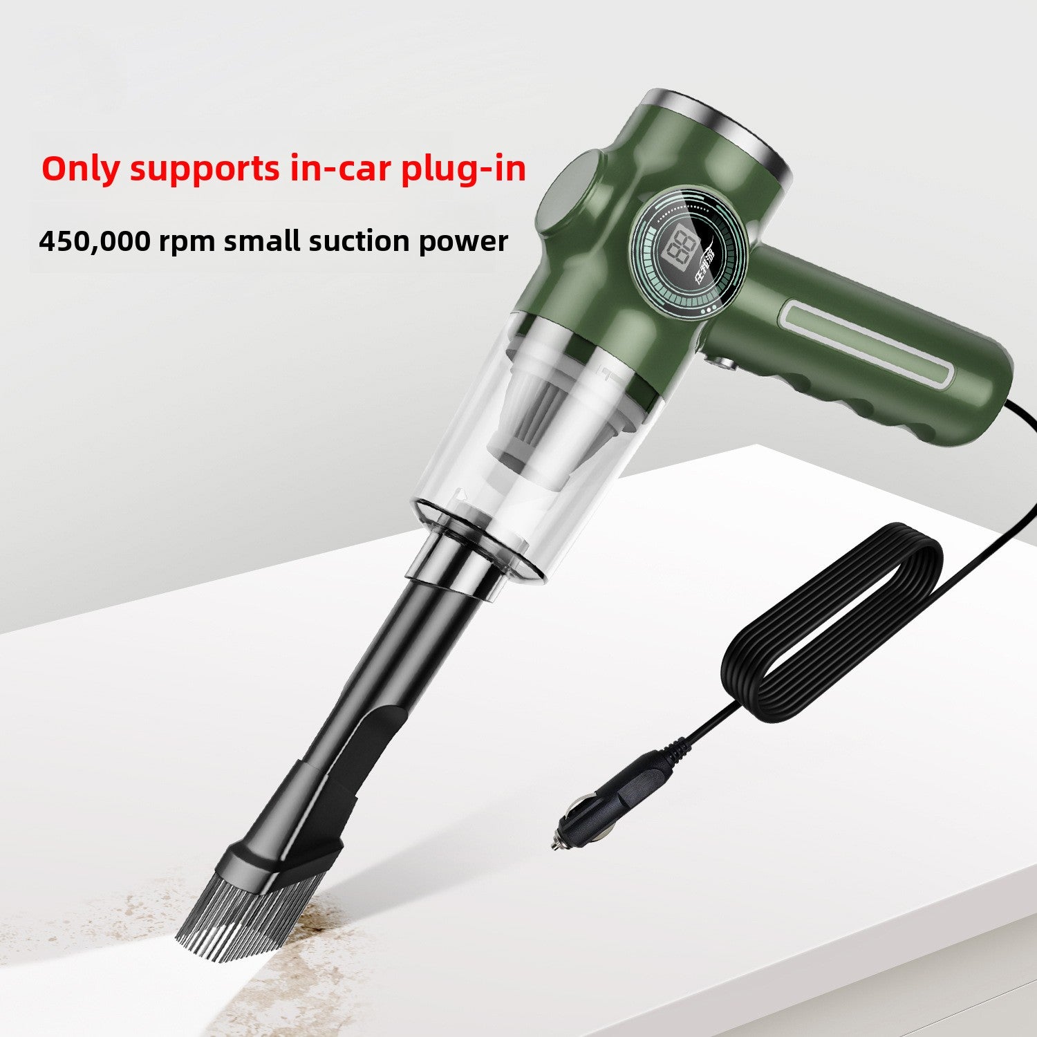 Portable Cordless Car Vacuum Cleaner - High Suction Handheld Vacuum